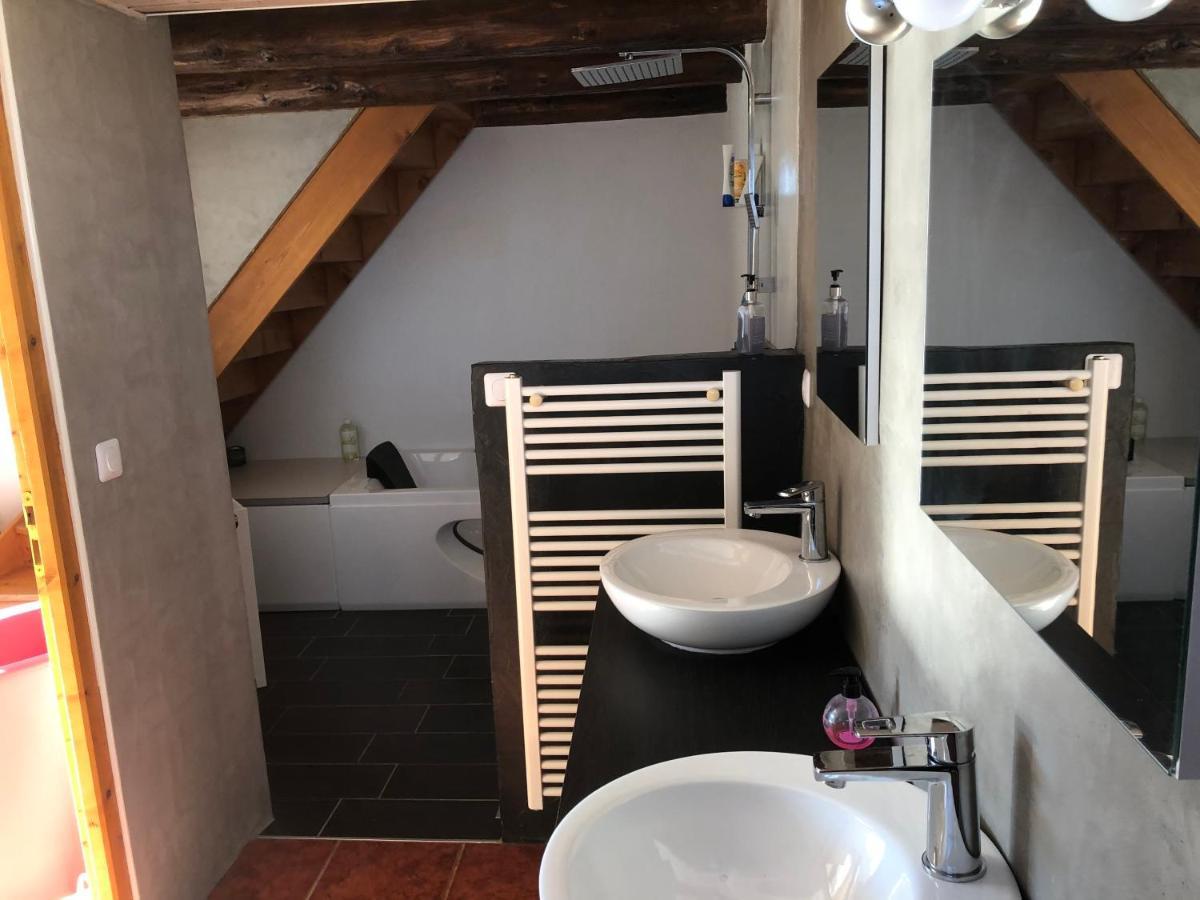 La Maison Bleue Altenbach Bagian luar foto