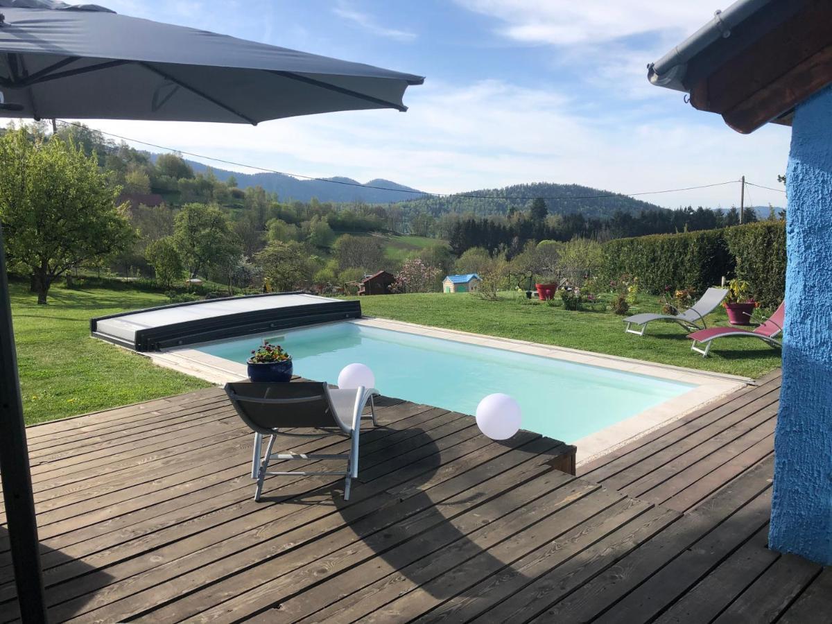La Maison Bleue Altenbach Bagian luar foto
