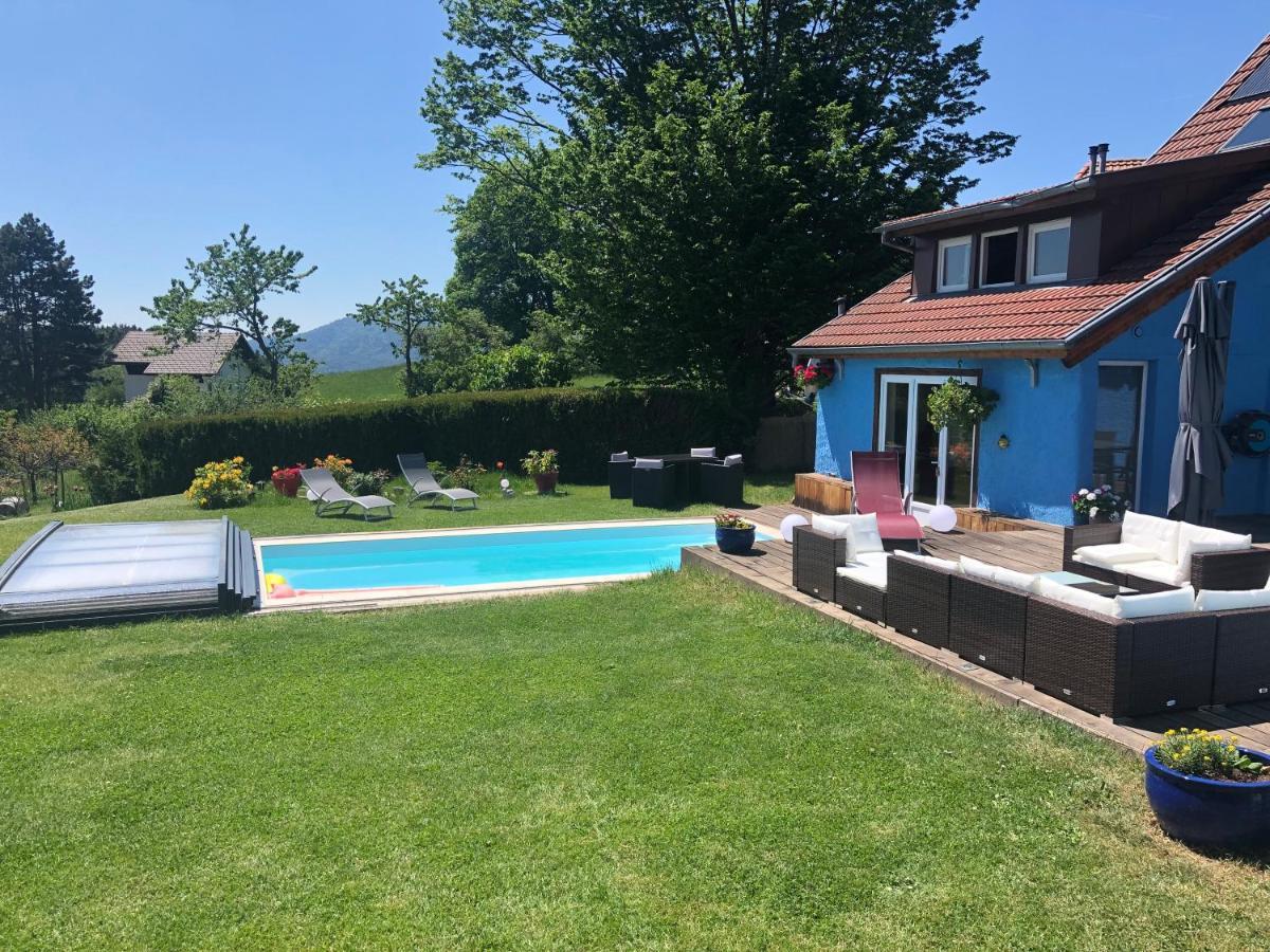 La Maison Bleue Altenbach Bagian luar foto