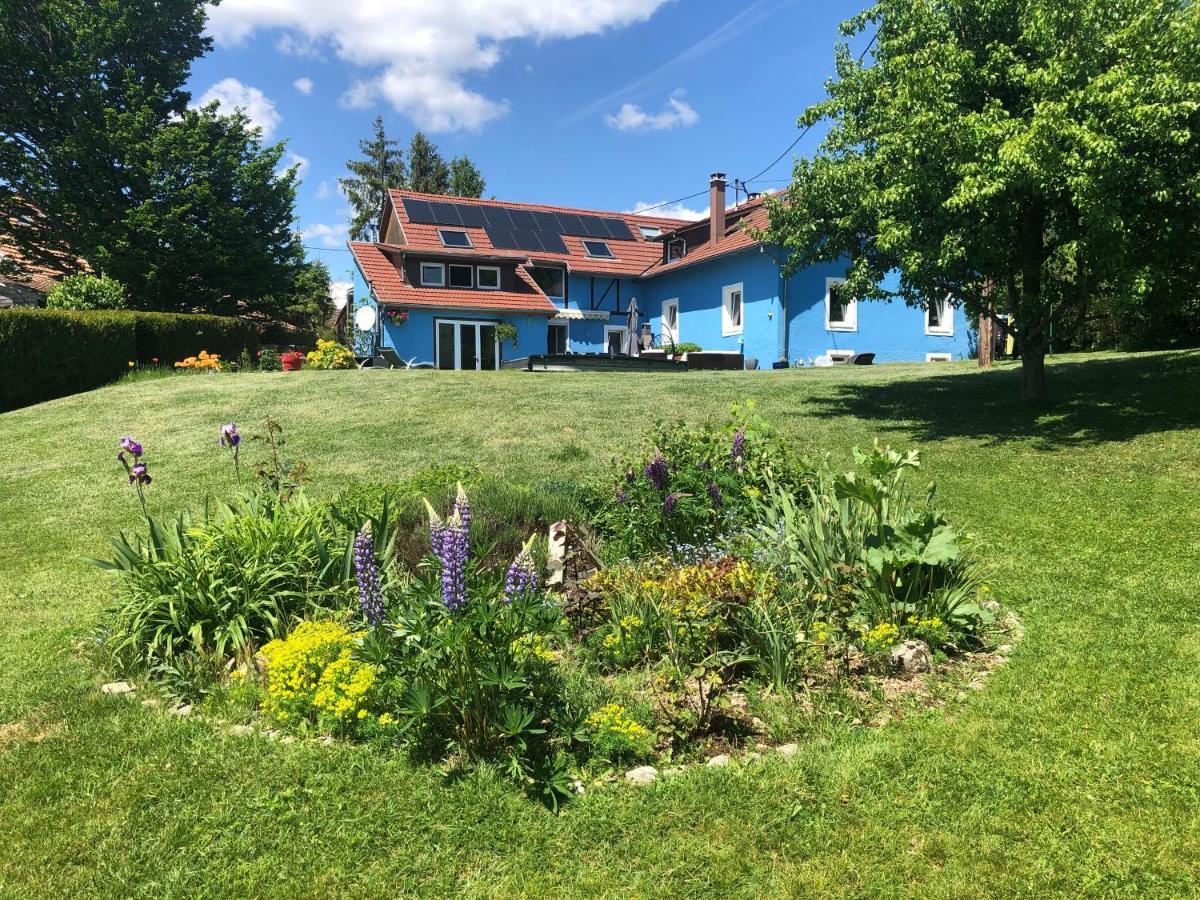 La Maison Bleue Altenbach Bagian luar foto