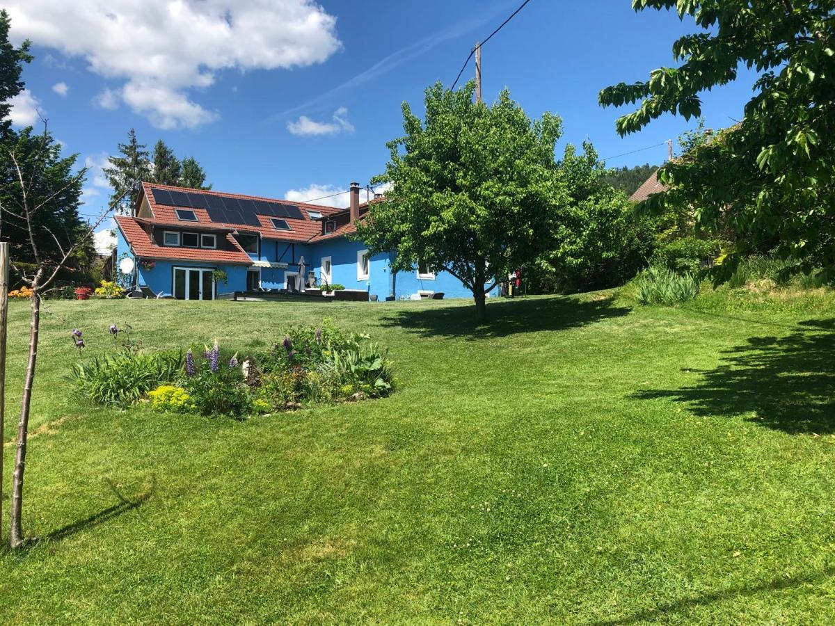 La Maison Bleue Altenbach Bagian luar foto