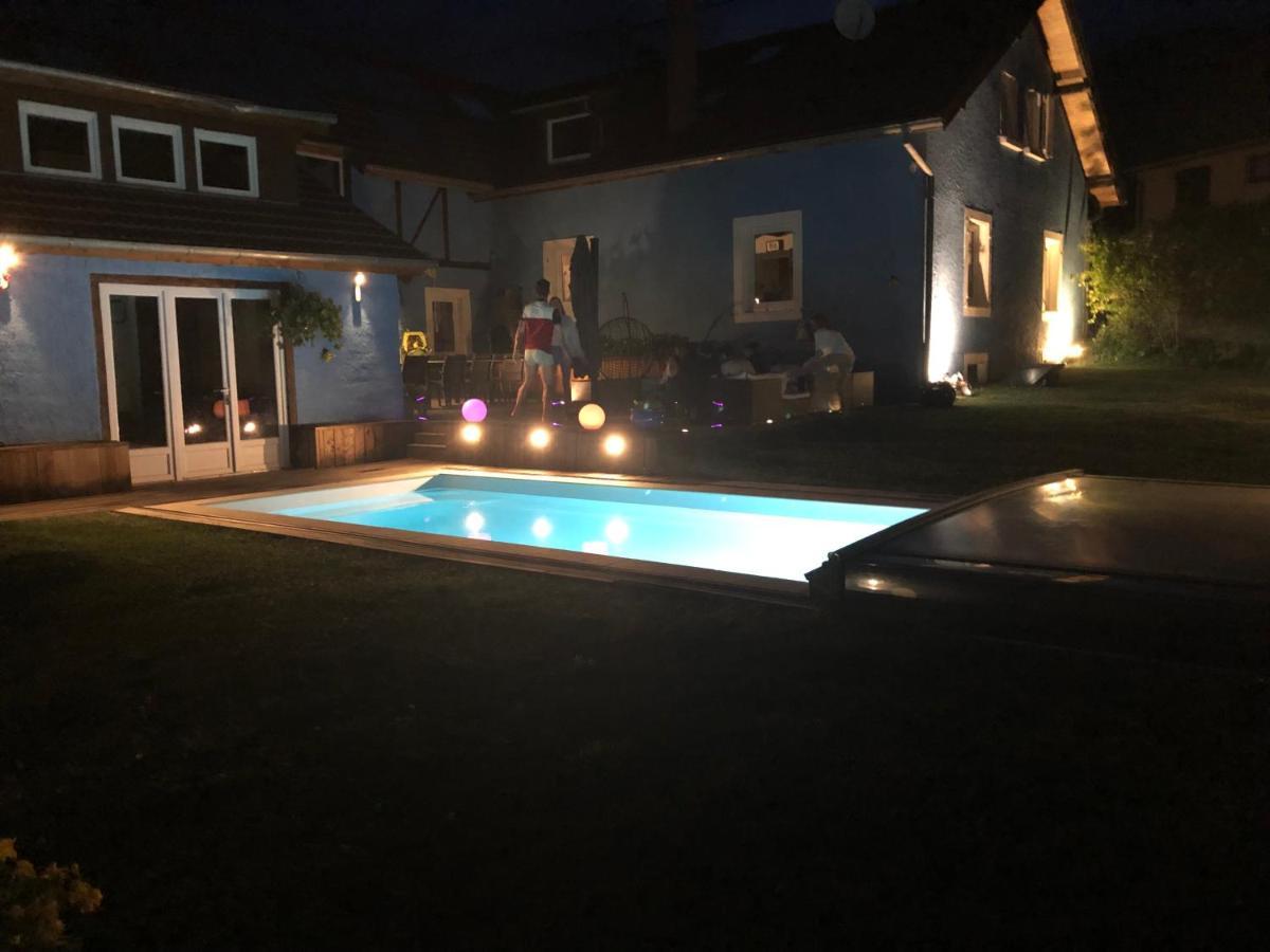 La Maison Bleue Altenbach Bagian luar foto